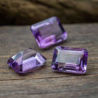 Ametyst fasetowany do oprawy jubilerskiej prostokąt 9x7mm