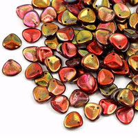 Rose Petals 8x7mm Crystal Magic Wine [10szt]