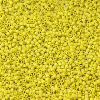 Miyuki Delica 11/0 Opaque Glazed Citron Matted [5g]