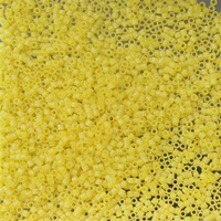 Miyuki Delica 11/0 Pale Yellow AB Matted [5g]