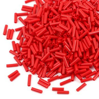 Miyuki Bugle #2 Opaque Dark Red 6mm [5g]