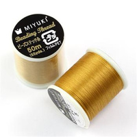 Miyuki nici nylonowe gold 0,2mm [szpula 50m]