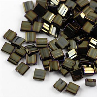 Miyuki Tila Beads 5x5x1,9mm Metallic Brown Iris [30szt]