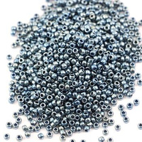 Toho Round 11/0  Galvanized Peacock Blue [10g]