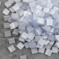 Miyuki Tila Beads 5x5x1,9mm Silk Pale Light Grey [30szt]