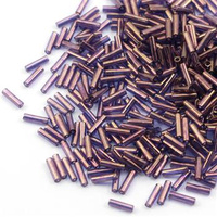 Miyuki Bugle #2 Violet Gold Luster 6mm [5g]