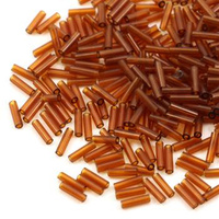 Miyuki Bugle #2 Dark Topaz 6mm [5g]