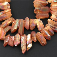 Kwarc miodowy sopel 34-51mm