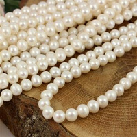 Perła słodkowodna kula 8,5mm [sznur 40cm]