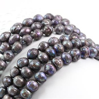 Perła słodkowodna fasetowana nieregularna 9-10mm