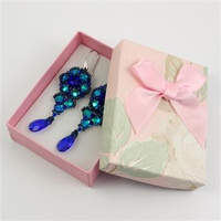 Pudełko ozdobne "AKWARELA" różowe 9x7x3cm