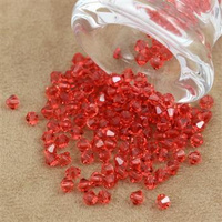 Preciosa Bicone Bead Rondelle Padparadscha 4mm [20szt]