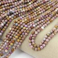 Fosfosyderyt kula fasetowana 4mm [sznur 38cm]