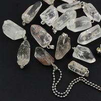 Zawieszka kryształ górski z krawatką 22-32mm