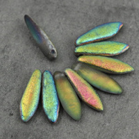 Dagger Crystal Etched Vitrail 5x16mm [10szt]