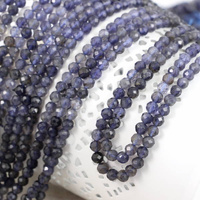 Iolit kula fasetowana 4,5mm [sznur 39cm]