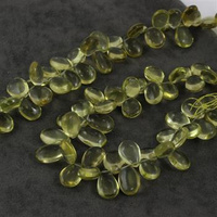 Kwarc cytrynowy łezka 13x9mm