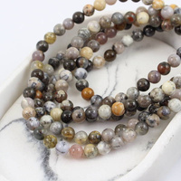 Opal dendrytowy kula gładka 6mm