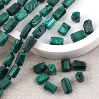 Malachit wałek 11x7mm