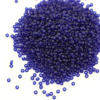 Toho Round 15/0 Transparent-Frosted Cobalt [5g]