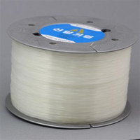 Gumka silikonowa przezroczysta KoreaBlue 0,6mm/1000m [szpula]