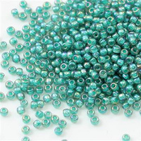 Toho Round 11/0 Inside-Color Rainbow LT Sapphire/Opaque Tea [10g]