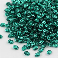 SuperDuo 2.5x5mm Mirror - Green [5g]