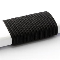Sznurek sutasz acetat Pega 3mm czarny [1 metr]