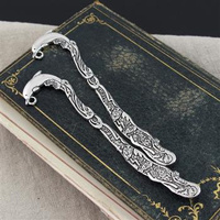 Baza zakładki do książki srebrna delfin 12,5cm