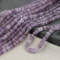 Ametyst oponka gładka 6x2mm [sznur 39cm]