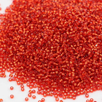 Toho Round 15/0 Silver-Lined Lt Siam Ruby [5g]