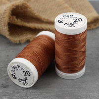 Supermocne nici Craft rdzawe nr 20 [szpula 100m]