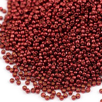 Toho Round 11/0 PermaFinish - Galvanized Brick Red [10g]