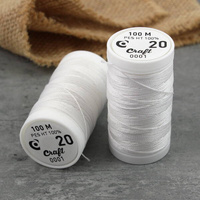 Supermocne nici Craft białe nr 20 [szpula 100m]