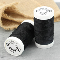Supermocne nici Craft czarne nr 20 [szpula 100m]