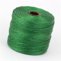 Nici nylonowe S-Lon bead cord GREEN 0,5mm/70m [szpula]