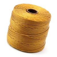 Nici nylonowe S-Lon bead cord GOLD 0,5mm/70m [szpula]