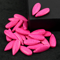 Howlit różowy łezka 25x10mm