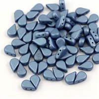 Amos par Puca 5x8mm Metallic Mat Blue [20szt]