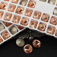 Preciosa Rivoli Maxima Light Peach 12mm [2szt]