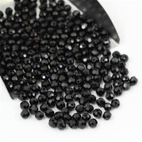 Preciosa Round Bead Jet 3mm [10szt]