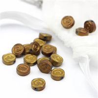 Hematyt miedziany MAT róża 10mm