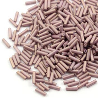 Miyuki Bugle #2 Matted Antique Rose Gold Luster 6mm [5g]