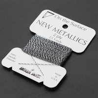 Nici metalizowane ANTIQUE SILVER 0,35mm/23m [blister]