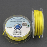 Griffin sznurek nylonowy żółty 2mm [1 szpula/10 m]