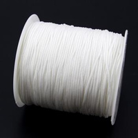 Sznurek nylonowy do makramy biały 1,4mm [szpula 130m]