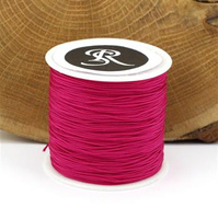 Sznurek nylonowy fuksjowy 0,8mm [szpula 100m]