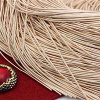 Bajorek do haftu miękki - rose gold satynowy 1mm [ 4g ]