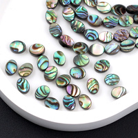 Muszla paua tęczowa owal 8x6mm