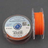 Griffin sznurek nylonowy pomarańczowy 1,5mm [1 szpula/10 m]